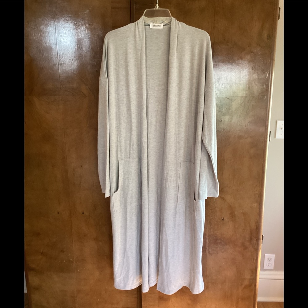 Long Open Front Sweater